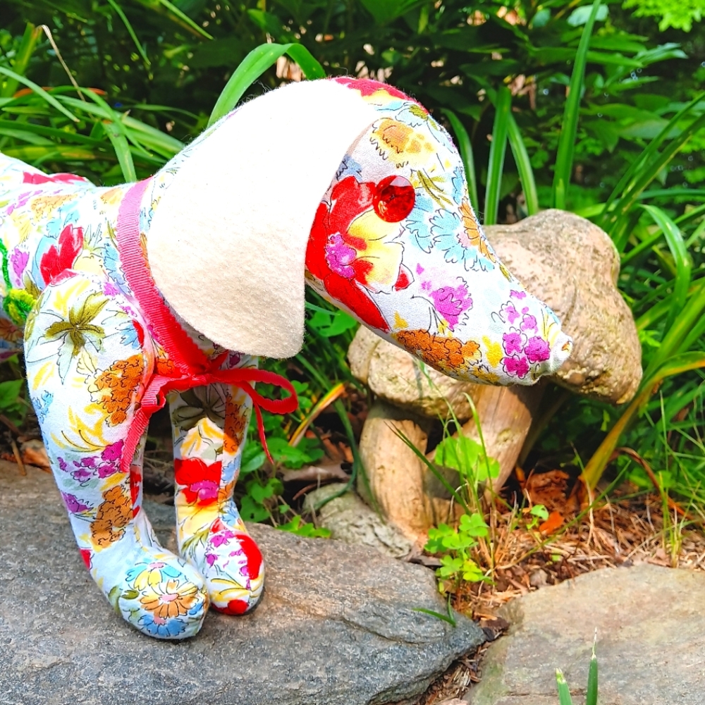 "Spring Flower" Handmade Dog